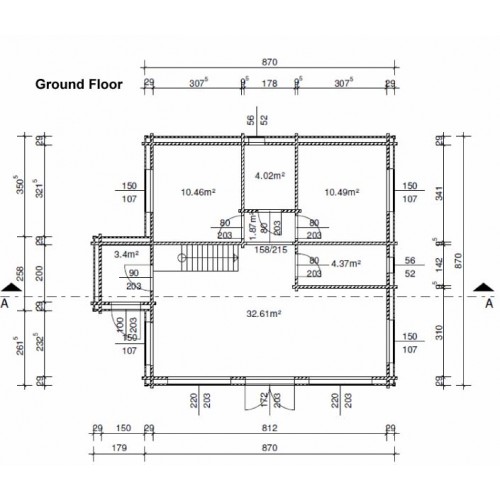 Essen Guest Cabin 8 7m X 8 7m