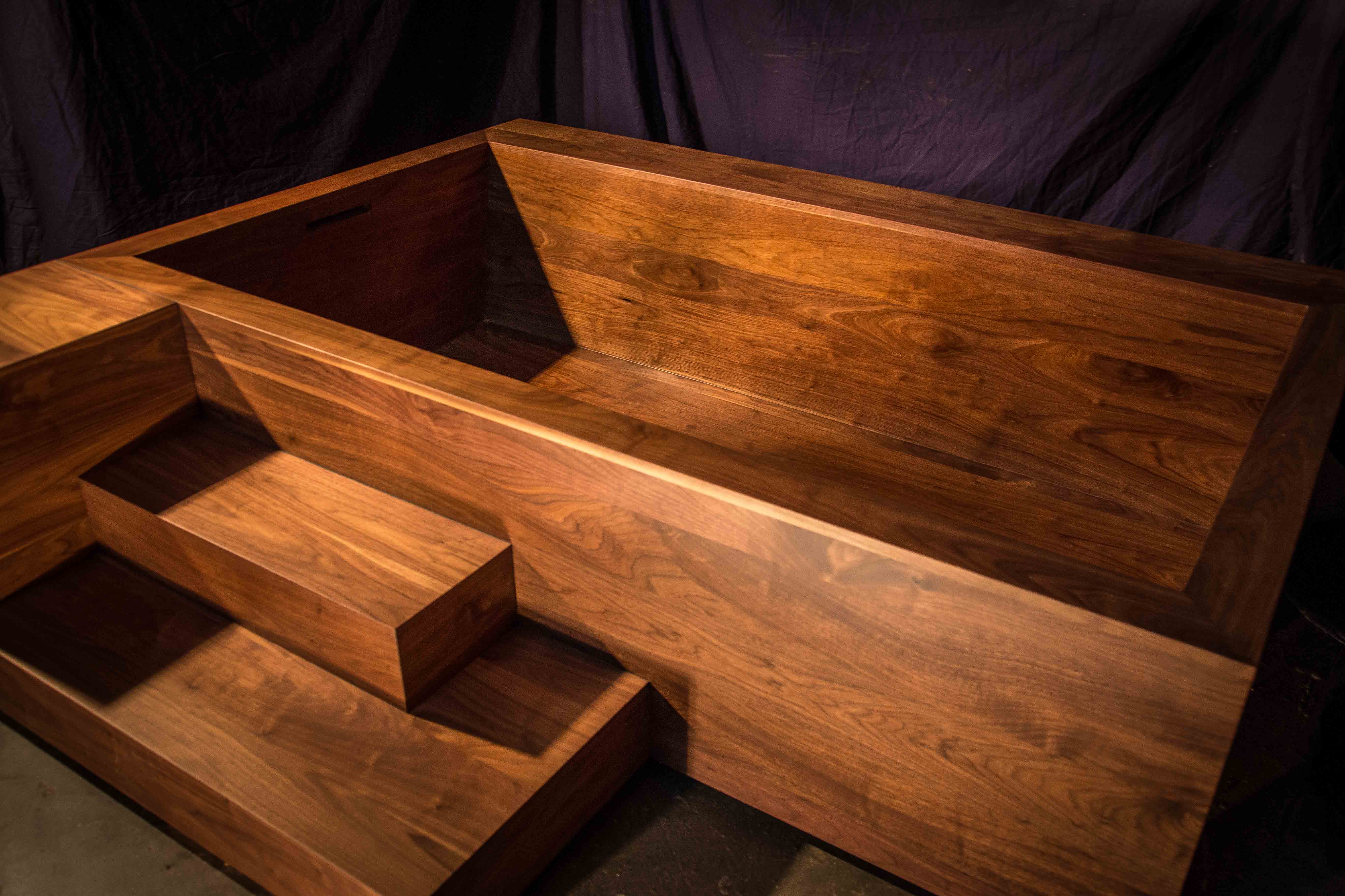 Nip Tuck Remodeling Modern Wood Soaking Tubs