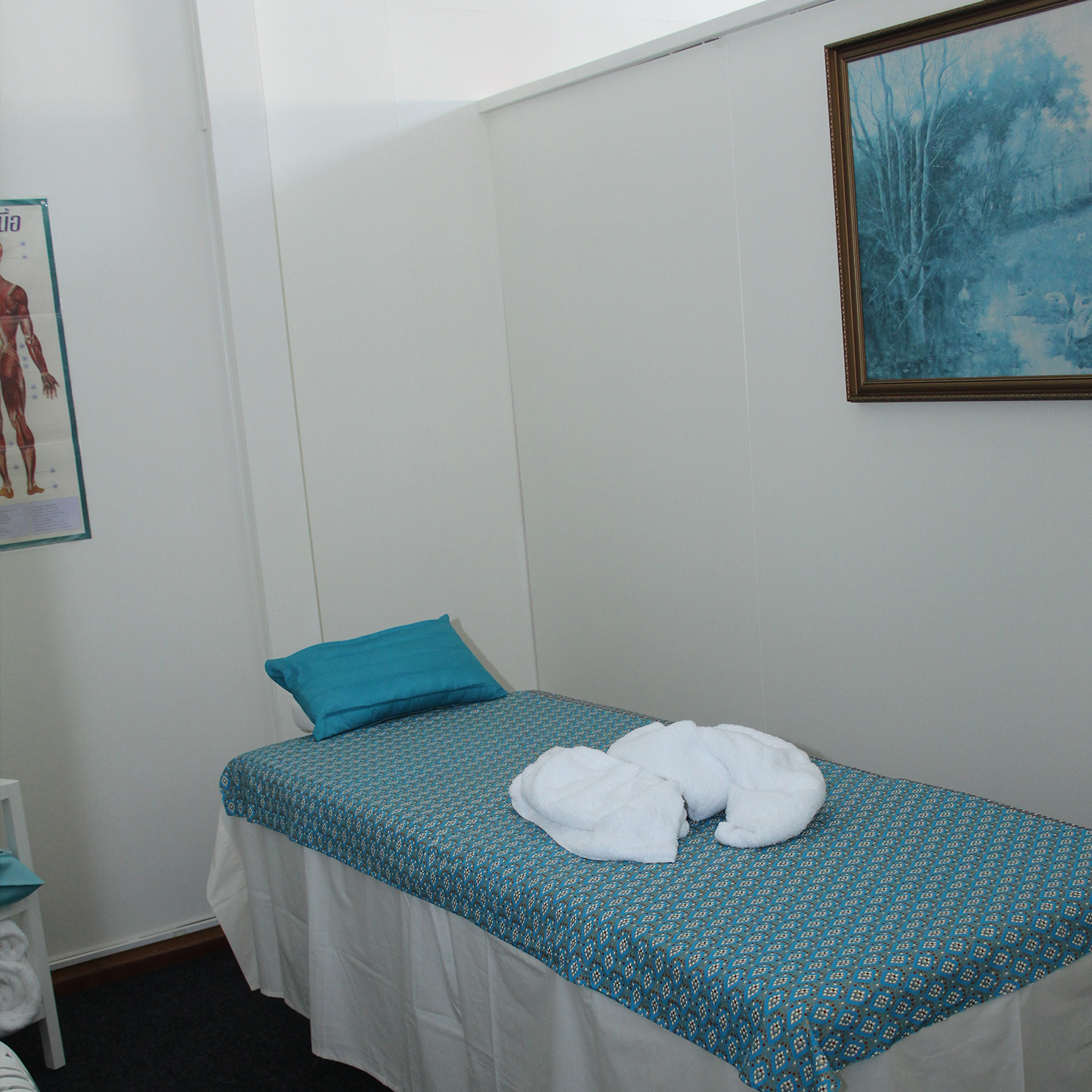 Blue massage room Jade Wanganui