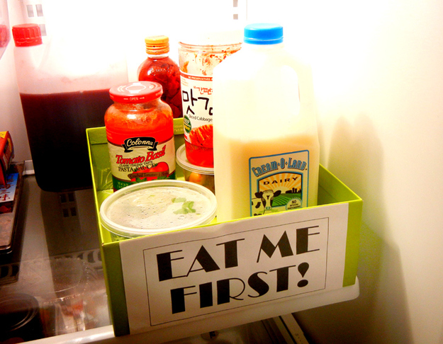 fridge organization