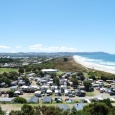 looking north down the beach from Bowentown