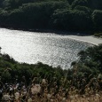 looking down on Anzac Bay from the lookout at Bowentown