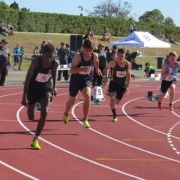 Nathan Cohen at NZSS Athletics Champs.