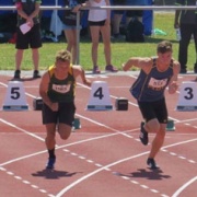 Jordan Cohen at NZSS Athletics Champs.