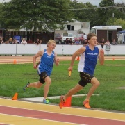 Travis Bayler took 6th placing in the Intermediate boys 400mtrs in a school record 52.55sec, NISS Athletics 17-19 April 2017.