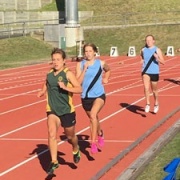 Awesome night at the WSS athletics at Cooks Gardens.. SCHOOL RECORD BROKEN!   Rebecca Baker 800m Intermediate Girls - 2.18.10, 15/3/17.