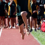 Lee Dobbie at Jnr Athletics Day Cooks Gardens, March 2016.