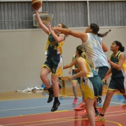 Jnr A Girls went through unbeaten WINNING overall, Youth Games Basketball Tourn, 5-9 June 2017.