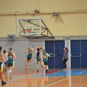 Jnr A Girls went through unbeaten WINNING overall, Youth Games Basketball Tourn, 5-9 June 2017.