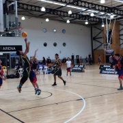 Boys 3x3 Basketball team playing in the SS 3x3 National Slam, 30 March - 1 April 2017.