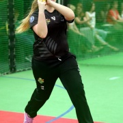 Jessica Watkin - NZ U18 Indoor Cricket team 2015.
