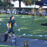 'Round the Lake Relay' at Virginia Lake, 11/9/17.