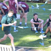 'Round the Lake Relay' at Virginia Lake, 11/9/17.