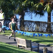 'Round the Lake Relay' at Virginia Lake, 11/9/17.