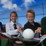 Whanganui age group hockey captains (from left) Charlotte & Rebecca Baker, Blake & Connor Hoskin are on national duties for upcoming Whanganui age gp representative hockey team assignments, Chron 28/9/17.