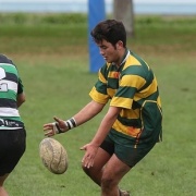 WHS first five Mitchell Millar played a major role in his team's win over the Dolphins scoring a try & kicking all conversions, Chronicle 29/6/16.