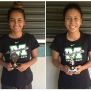 Congratulations WHS players Shanice Campbell (left) & Leighton Kotuhi-Brown representing Manawatu U17 Girls Nationals, Palmerston Nth, Jan 2017.