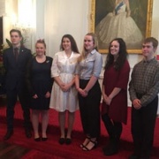 WHS recipients Duke of Edinburgh Hillary GOLD Award on 12/8/17 (completed in 2016): L > R; Luke Goldsbury, Alannah Dunn, Sophie Couper, Jadzia Morris, Zara Collinson & Jayden Bamford-Short.