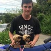 Seth Reardon (ex WHS) claimed the Central Enduro Champs under 300cc class, but missed the overall series win by a whisker; Chron 8/11/17.