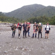WHS students on a school tramp.