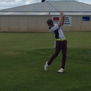 WHS student Fergus Smith - action shot.