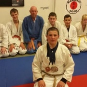 KASEY WATSON with the two SILVER medals & one BRONZE on his International debut, April 2015.