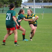 U15 Girls Rugby team 4th overall - Winter Tourn week in Levin, 3-7 September 2018.