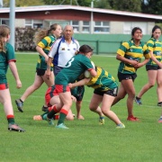 U15 Girls Rugby team 4th overall - Winter Tourn week in Levin, 3-7 September 2018.