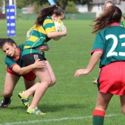 U15 Girls Rugby team 4th overall - Winter Tourn week in Levin, 3-7 September 2018.