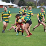 U15 Girls Rugby team 4th overall - Winter Tourn week in Levin, 3-7 September 2018.