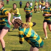 U15 Girls Rugby team 4th overall - Winter Tourn week in Levin, 3-7 September 2018.