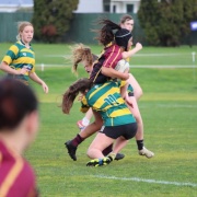 U15 Girls Rugby team 4th overall - Winter Tourn week in Levin, 3-7 September 2018.