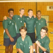 Senior A Boys WON Manawatu Secondary Schools Volleyball Champs final in Palmerston North against Palmy Boys High School, 9/4/18.