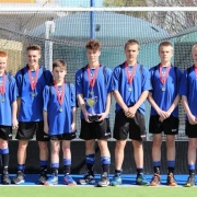 CONGRATS to the seven WHS students in the Whanganui U15 Hockey Team winning GOLD at the National Champs in Dunedin; L-R: Blake Hoskin, Charnce Tangiiau, Ben Skedgwell, Nathan Cohen, Max Burrack, Angus Dalgleish & Ryan Bayler, 6/10/18.