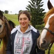 REBECCA BENGE had to leave Cindy & Blitz behind & competed on a borrowed mount in Belgium where she represented NZ in the INTERNATIONAL Mounted Games Association's 33rd World Team Champ Open! Result 14th out of 25 teams; Chronicle 17/9/18.