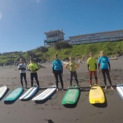 International students Surf Trip, New Plymouth 14/3/18.