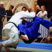 Action shot of Keightley at NZ National Judo Champs in CHCH, 27/10/18. Photo / @Alan Chadwick 2018.
