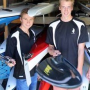 Six Whanganui kayakers, all past & present WHS students, confirmed for Silver Fern.  Max Brown (left, will be heading back to ICF Canoe Sprint Jnr & U23 World Champs), Toby Brooke (right, U21's at Asia-Pacific Regatta in Adelaide on May 11-13), Jack Clifton & Liam Lace (Jnr U18 squad for Plovdiv in July 26-29 & also the Asia-Pacific Regatta in Adelaide on May 11-13), Sophie Brooke (U16's Asia-Pacific Regatta), & Lucas Thompson (U18's Asia-Pacific Regatta), Chronicle 13/4/18.