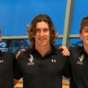 Lucas Thompson (left), Jack Clifton & Liam Lace bring home GOLD, SILVER & BRONZE for NZ from the Canoe Sprint Oceania Champs & Grand Prix 2 in Sydney. Clifton & Lace, Gold & an Oceania title in the K4 500m, while Clifton also won Silver K2 500m & Bronze K2 1000m events. Thompson, Bronze K4 500m, Chronicle 14/2/18.