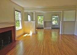 Formal Living & Library Before