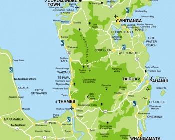 Coromandel Map