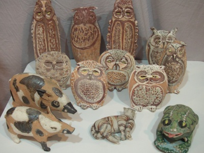 Paper Clay Figurines by John Lawrence