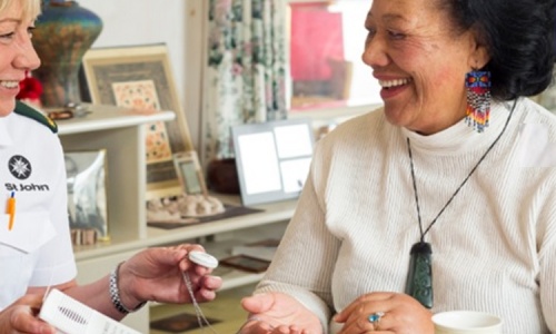 St John Medical Alarm Masthead