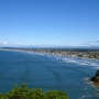 Looking from the north down Waihi Beach towards Bowentown