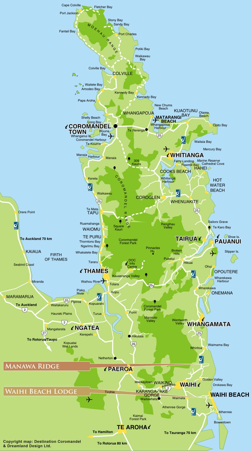 Coromandel Map